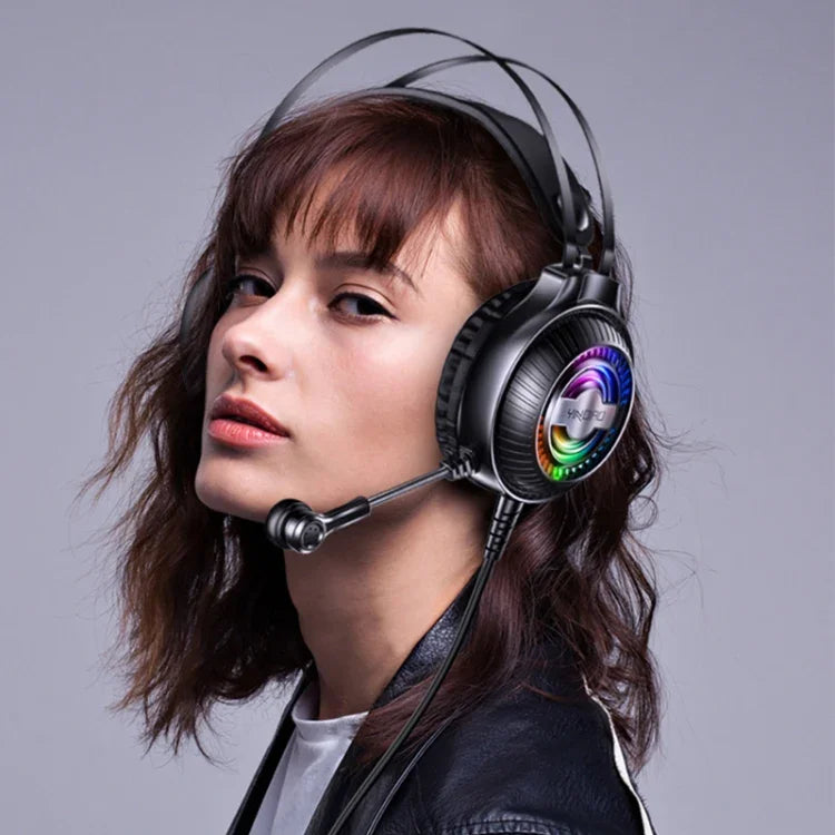 YINDIAO Q4 헤드마운트 유선 게임용 헤드셋 마이크 포함, 버전: 듀얼 3.5mm + USB, Q4 (블랙), Q4 (화이트)