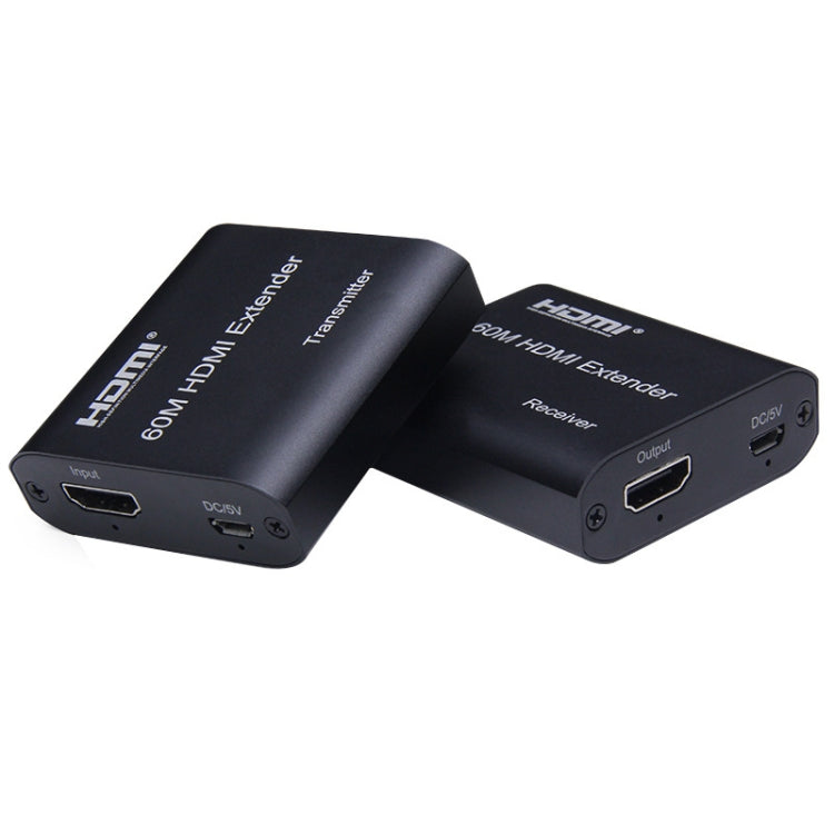 BOWU BW-HE60U 60m HDMI to RJ45 네트워크 익스텐더, 1080P 60m