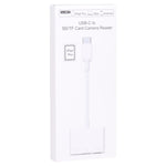 NK103TC 3 in 1 USB-C / Type-C 수컷 to SD + TF + USB 암컷 카메라 리더기, NK103TC
