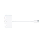 3 in 1 USB-C / Type-C 수컷 to Type-C + USB + 3.5mm 암컷 OTG 어댑터, 3 in 1 OTG 어댑터