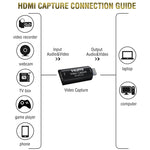 HD003 USB 3.0 HDMI 4K HD 오디오 및 비디오 캡처 카드 장치, USB3.0 Arc
