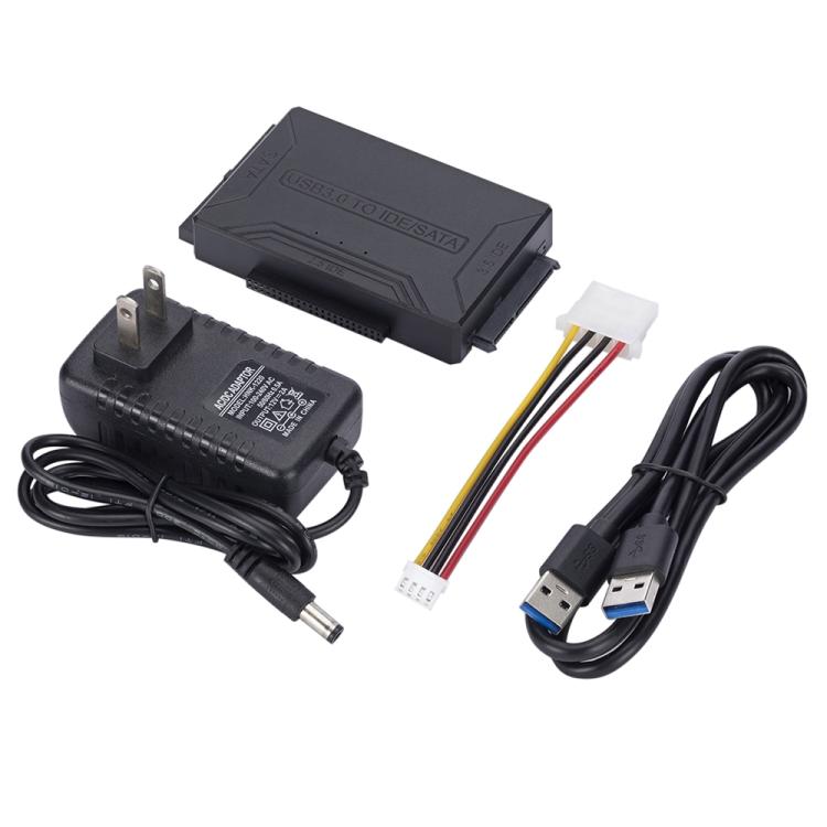 SATA / IDE to USB 3.0 어댑터 2.5 / 3.5인치 하드 드라이브 어댑터 케이블 컨버터, US 플러그, PC2404, PC2404AU, PC2404EU, PC2404UK