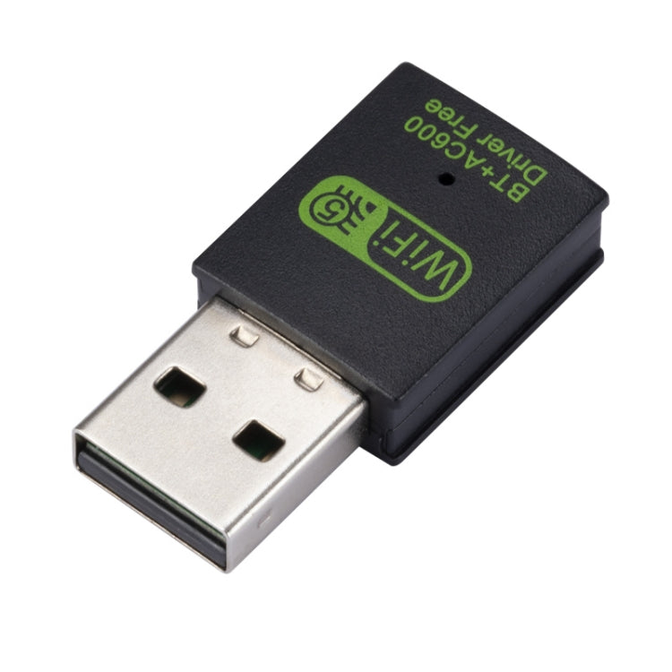600M 블루투스 WiFi 2-in-1 USB 네트워크 어댑터 WiFi 신호 수신기, 605