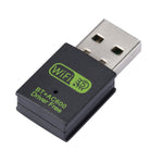 600M 블루투스 WiFi 2-in-1 USB 네트워크 어댑터 WiFi 신호 수신기, 605