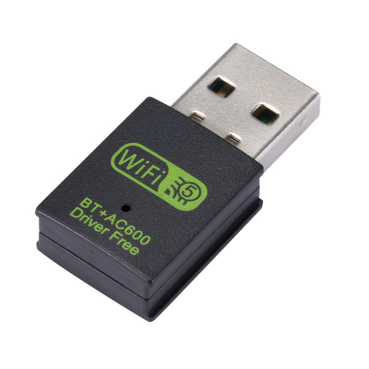 600M 블루투스 WiFi 2-in-1 USB 네트워크 어댑터 WiFi 신호 수신기, 605
