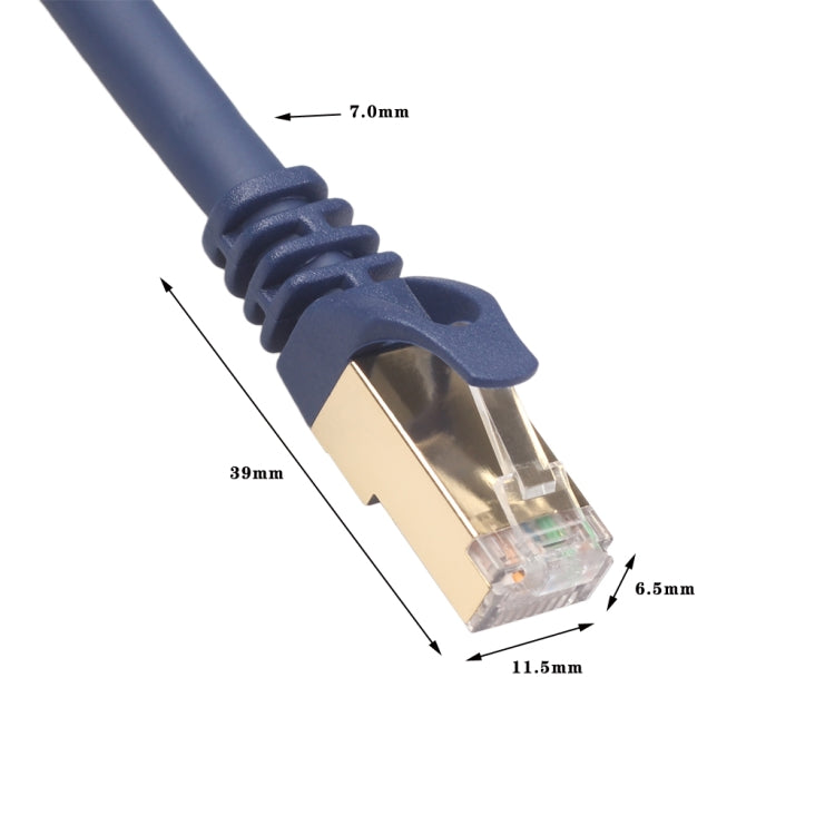 1m CAT8 컴퓨터 스위치 라우터 이더넷 네트워크 LAN 케이블, 패치 리드 RJ45, 1m