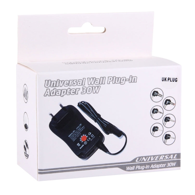 영국 플러그 범용 30W 전원 벽면 플러그인 어댑터 5V 2.1A USB 포트 포함, 팁: 8개, 케이블 길이: 약 1.2m, 영국 플러그