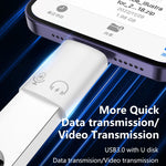 8핀 to USB 3.0 OTG 어댑터, 8핀 to USB 3.0