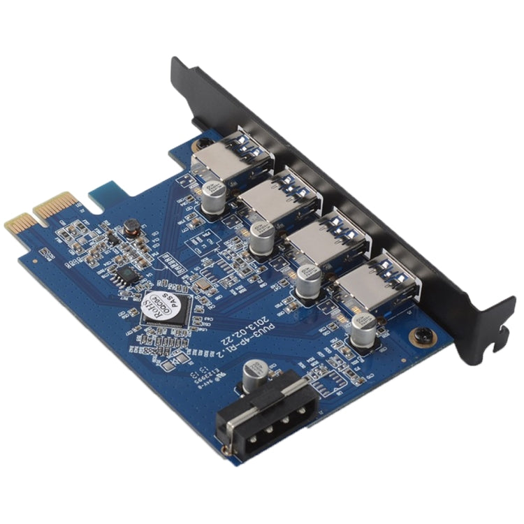 ORICO PVU3-4P 4포트 USB3.0 PCI 익스프레스 카드 데스크탑용, 4포트 USB3.0