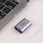 10Gbps USB 3.1 암-USB-C / 타입-C 암 어댑터, USB 3.1 암 to 타입-C 암