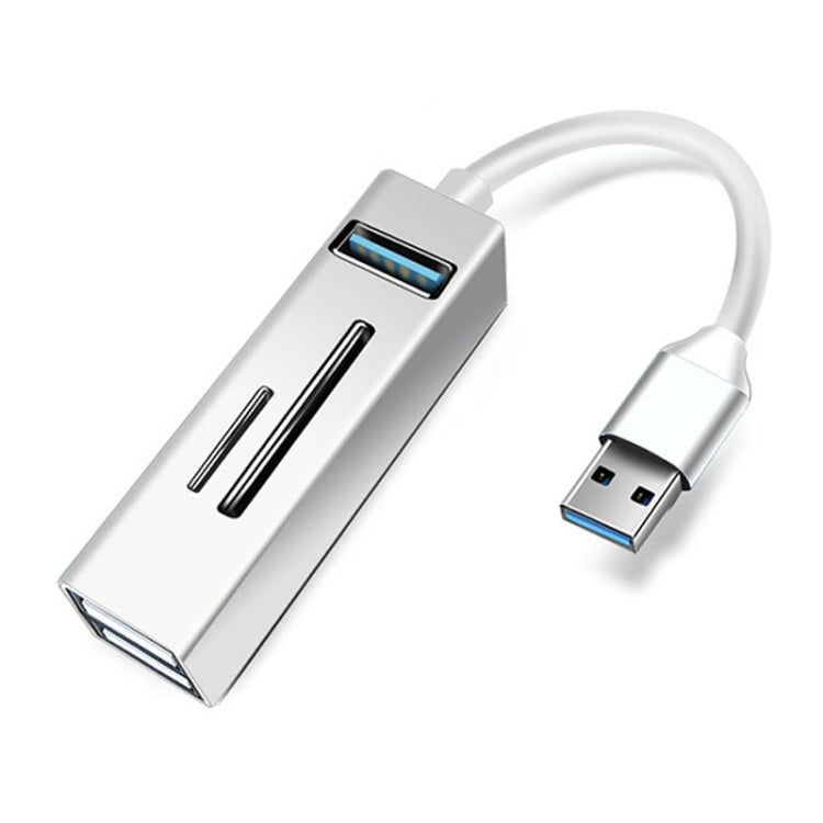 15101 5-in-1 USB3.0 to 3 x USB + SD / TF 카드 리더 허브 어댑터, USB3.0