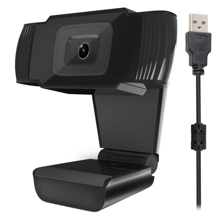 A870 480P 픽셀 HD 360도 웹캠 USB 2.0 PC 카메라 마이크 포함 스카이프용 컴퓨터 PC 노트북용, 케이블 길이: 1.4m, A870 (오렌지), A870 (블랙)