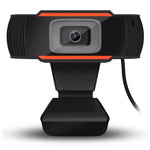 A870 480P 픽셀 HD 360도 웹캠 USB 2.0 PC 카메라 마이크 포함 스카이프용 컴퓨터 PC 노트북용, 케이블 길이: 1.4m, A870 (오렌지), A870 (블랙)