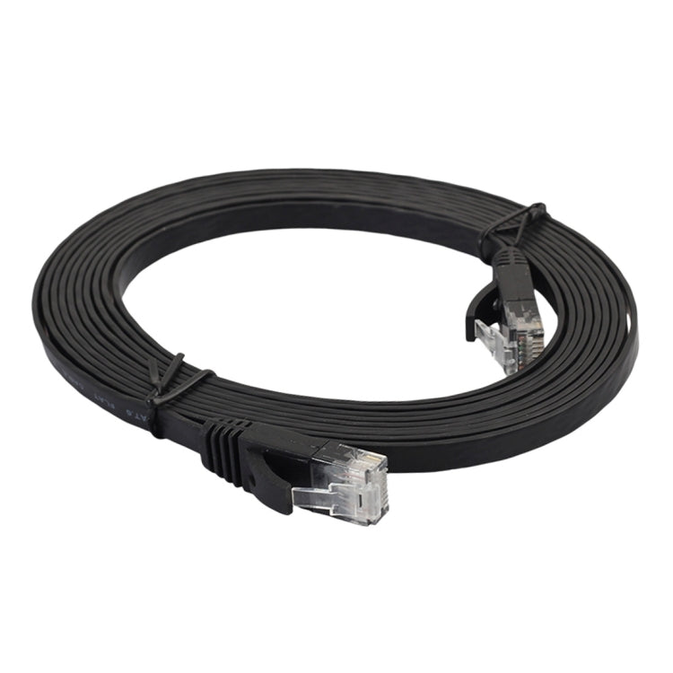 1.8m CAT6 초박형 평면 이더넷 네트워크 LAN 케이블, 패치 리드 RJ45, 길이: 1.8m