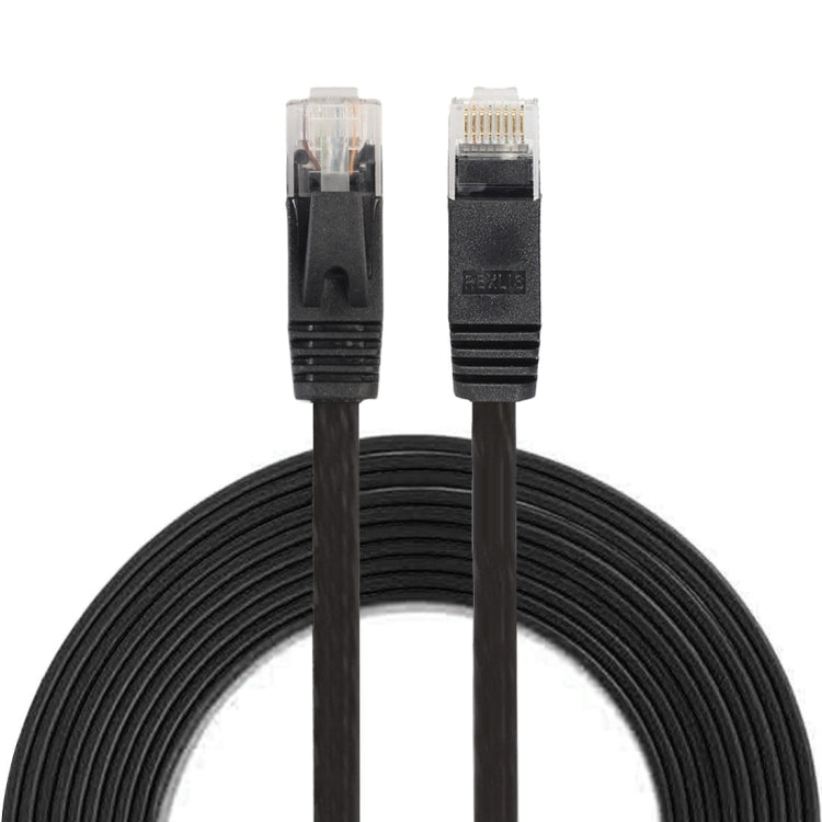 3m CAT6 초박형 평면 이더넷 네트워크 LAN 케이블, 패치 리드 RJ45, 길이: 3m
