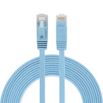 3m CAT6 초박형 평면 이더넷 네트워크 LAN 케이블, 패치 리드 RJ45, 길이: 3m