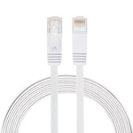 3m CAT6 초박형 평면 이더넷 네트워크 LAN 케이블, 패치 리드 RJ45, 길이: 3m