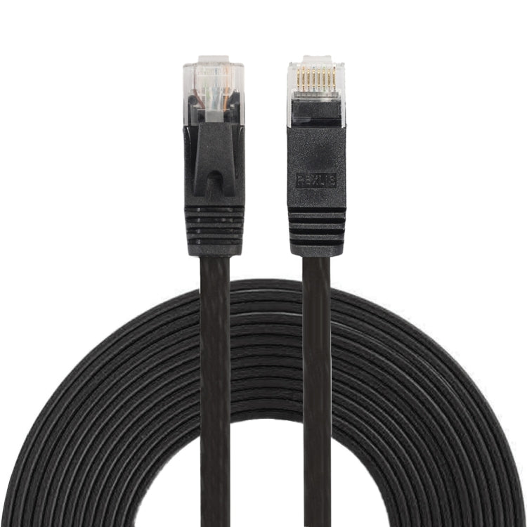 5m CAT6 초박형 평면 이더넷 네트워크 LAN 케이블, 패치 리드 RJ45, 길이: 5m