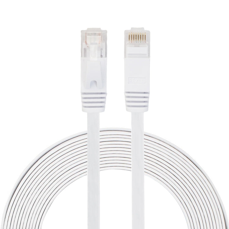 5m CAT6 초박형 평면 이더넷 네트워크 LAN 케이블, 패치 리드 RJ45, 길이: 5m