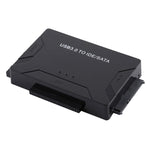USB 3.0 to SATA / IDE 하드 디스크 드라이브 변환 어댑터 케이블 2.5인치 / 3.5인치 SATA IDE HDD용, 케이블 길이: 1m, US160