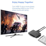 USB 3.0 to SATA / IDE 하드 디스크 드라이브 변환 어댑터 케이블 2.5인치 / 3.5인치 SATA IDE HDD용, 케이블 길이: 1m, US160