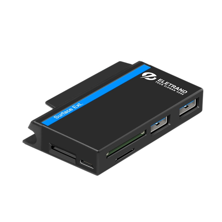 ROCKETEK RT-SGO737 2 USB 3.0 + 마이크로 USB 인터페이스 허브, 마이크로소프트 서피스 고용, 2 TF 카드 및 SD 카드 슬롯 포함, RT-SGO737