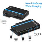 ROCKETEK RT-SGO737 2 USB 3.0 + 마이크로 USB 인터페이스 허브, 마이크로소프트 서피스 고용, 2 TF 카드 및 SD 카드 슬롯 포함, RT-SGO737