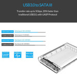 ORICO 3139U3 3.5인치 SATA HDD USB 3.0 마이크로 B 외장 하드 드라이브 케이스, USB 3.0 (3.5인치)