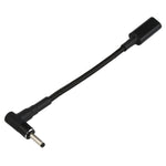 PD 100W 18.5-20V 3.0 x 1.0mm 엘보에서 USB-C / 타입-C 어댑터 나일론 브레이드 케이블, 3.0 x 1.0mm