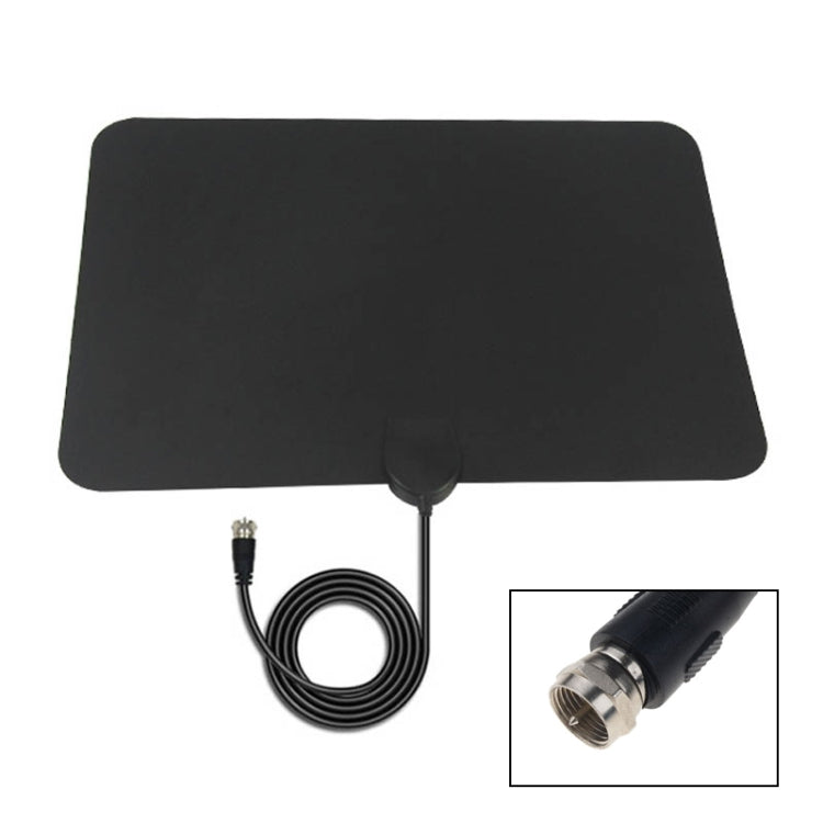 AN-1002 5dBi/25dBi 실내용 HDTV 안테나 흡착판 포함, VHF170-230/UHF470-862MHz, AN-1002
