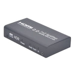 AYS-12V20 HDMI 2.0 1x2 4K 울트라 HD 스위치 스플리터, 1x2 4K