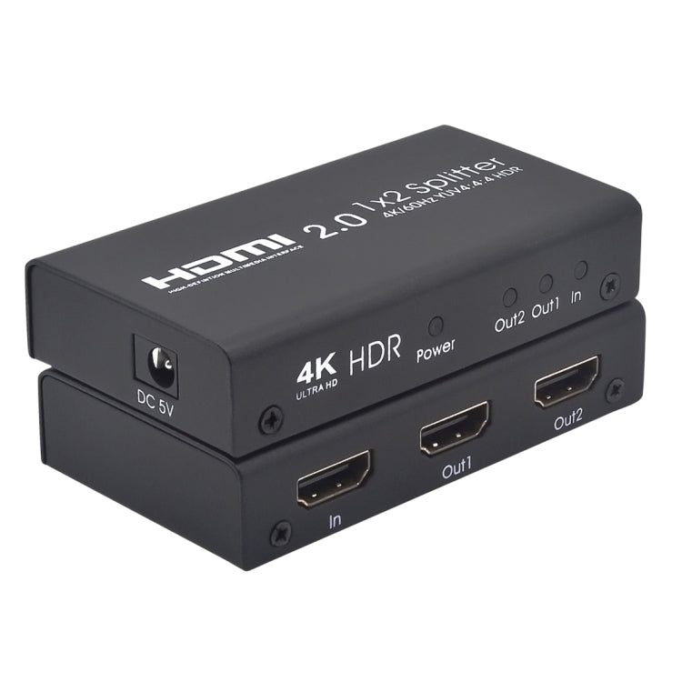 AYS-12V20 HDMI 2.0 1x2 4K 울트라 HD 스위치 스플리터, 1x2 4K