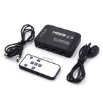 AYS-51V20 HDMI 2.0 5x1 4K 울트라 HD 스위치 스플리터, 5x1 4K