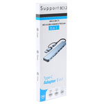 BYL-2218TU 8-in-1 USB + USB-C / 타입-C to USB 다기능 도킹 스테이션 허브 어댑터, BYL-2218TU