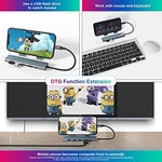 BYL-2210 6-in-1 USB-C / Type-C to USB 다기능 도킹 스테이션 허브 어댑터 1000M 네트워크 포트 포함, BYL-2210