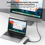 BYL-2303 7-in-1 USB-C / Type-C to USB 다기능 도킹 스테이션 허브 어댑터, BYL-2303
