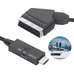 Scart에서 HDMI 호환 변환기 비디오 오디오 어댑터 케이블, Scart에서 HDMI로