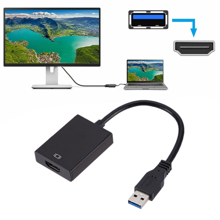 외장 그래픽 카드 변환기 케이블 USB3.0에서 HDMI로