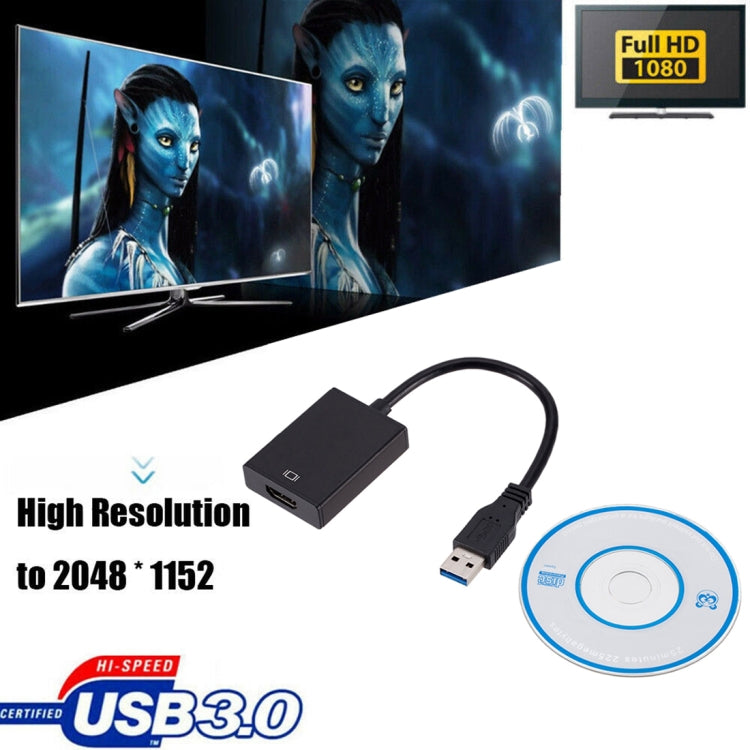 외장 그래픽 카드 변환기 케이블 USB3.0에서 HDMI로