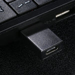 USB 3.0 수컷에서 타입-C / USB-C 암컷 알루미늄 합금 어댑터, USB 3.0 수컷에서 타입-C 암컷으로