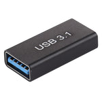타입-C / USB-C 암컷에서 USB 3.0 암컷 알루미늄 합금 어댑터, 타입-C 암컷에서 USB 3.0 암컷으로