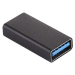 타입-C / USB-C 암컷에서 USB 3.0 암컷 알루미늄 합금 어댑터, 타입-C 암컷에서 USB 3.0 암컷으로