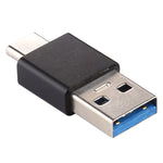 타입-C / USB-C 수컷에서 USB 3.0 수컷 알루미늄 합금 어댑터, 타입-C 수컷에서 USB 3.0 수컷으로