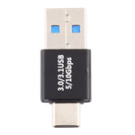 타입-C / USB-C 수컷에서 USB 3.0 수컷 알루미늄 합금 어댑터, 타입-C 수컷에서 USB 3.0 수컷으로