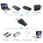 USB 3.0 수컷 to USB-C / 타입-C 3.1 암컷 커넥터 어댑터, AM to USB 타입-C