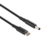 4.5x3.0mm 수컷에서 USB-C / 타입-C 수컷 충전 케이블 델용