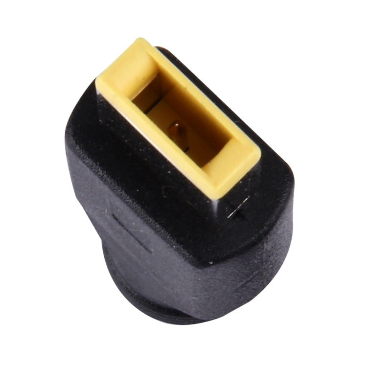 5.5x2.1mm 암컷에서 큰 사각형(1세대) 수컷 인터페이스 전원 어댑터 레노버 노트북, X1 카본 2018/2017 및 요가 2018/2017용
