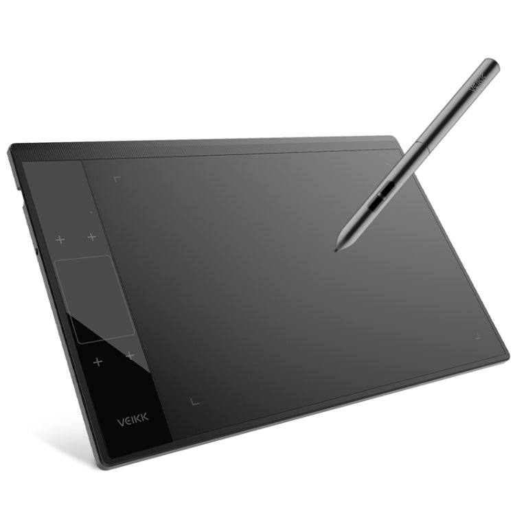 VEIKK A30 10x6인치 5080 LPI 스마트 터치 전자 그래픽 태블릿, Type-c 인터페이스 포함, A30
