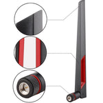 2.4G / 5G WiFi 12dBi SMA 수 안테나 라우터 네트워크용, 12dBi SMA
