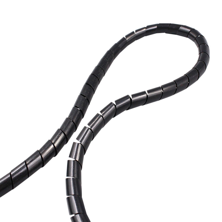9m PE 나선형 파이프 와이어 감기 정리관, 명목 직경: 10mm, 10mm / 9m 길이, 10mm / 9m 길이